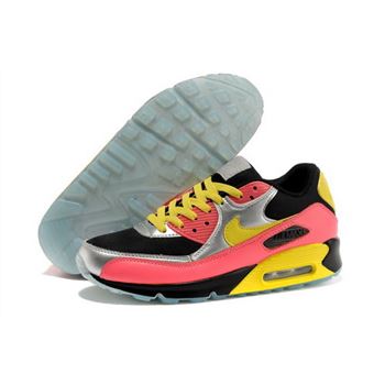 Nike Air Max 90 Mens Shoes Black Yellow Outlet Online